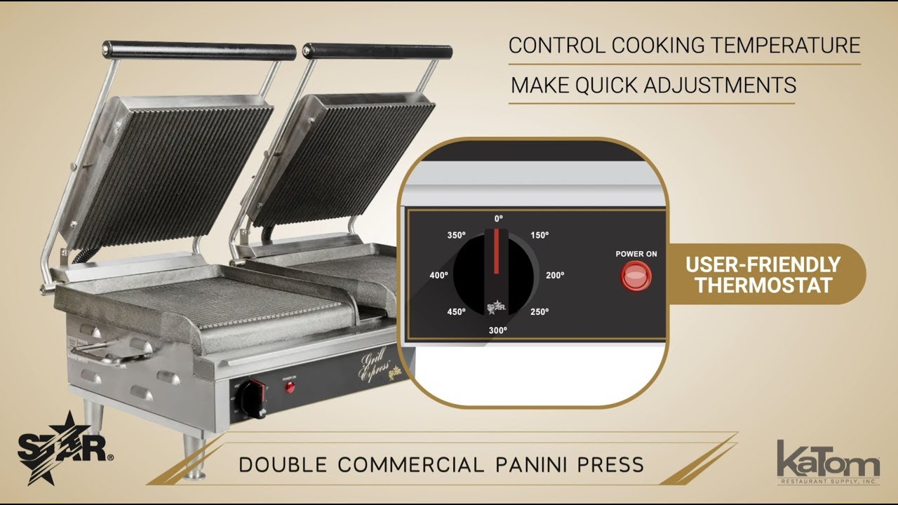 Star Commercial Panini Press And Sandwich Grills