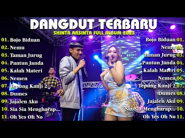 Dangdut Koplo Terbaru 2023 |Shinta Arsinta Feat Arya Galih|  Bojo Biduan  FULL ALBUM TERBARU 2023 class=
