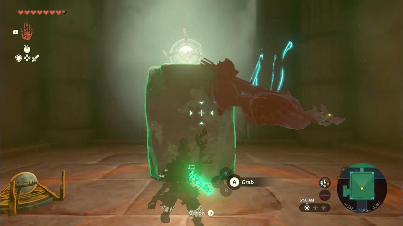 The Legend of Zelda Tears of the Kingdom Lightning Temple Room of