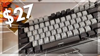 Upgrading a $27 Keyboard (PE foam mod, tape mod, foam mod, and more)