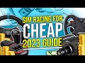Sim racing as cheap as possible in 2024