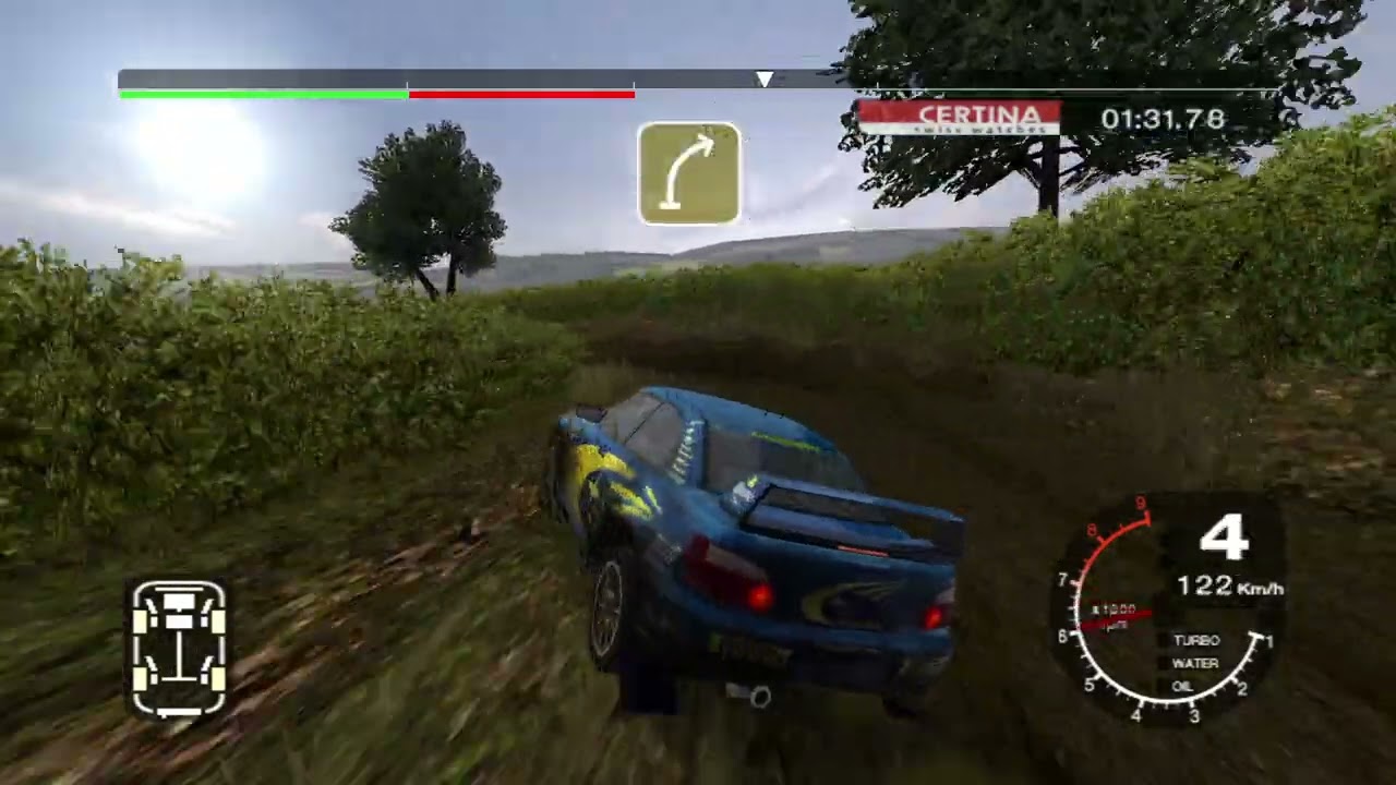 Colin McRae Rally 2005 Speedrun - UK Stage 4 (4WD) in 2:44.36