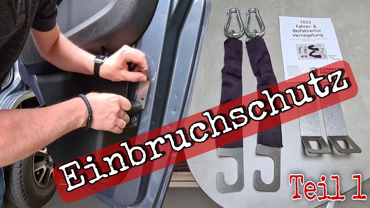 Fahrertürsicherung › Womo.blog  Wohnmobil zubehör, Kastenwagen in