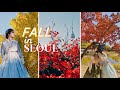 Fall in Seoul 🍁 | slowing down &amp; visiting Gyeongbokgung palace wearing Hanbok | a healing Korea vlog