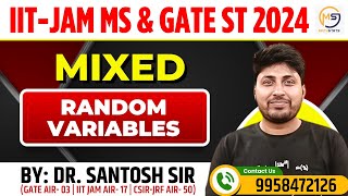 GATE STATISTICS 2025 | Mixed Random Variable | Mathstats @8810409392 Mathstats@8810409392