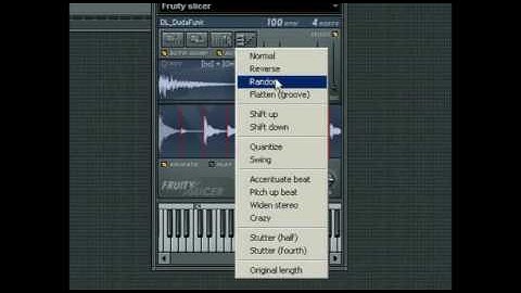 FL Studio Fruity Slicer