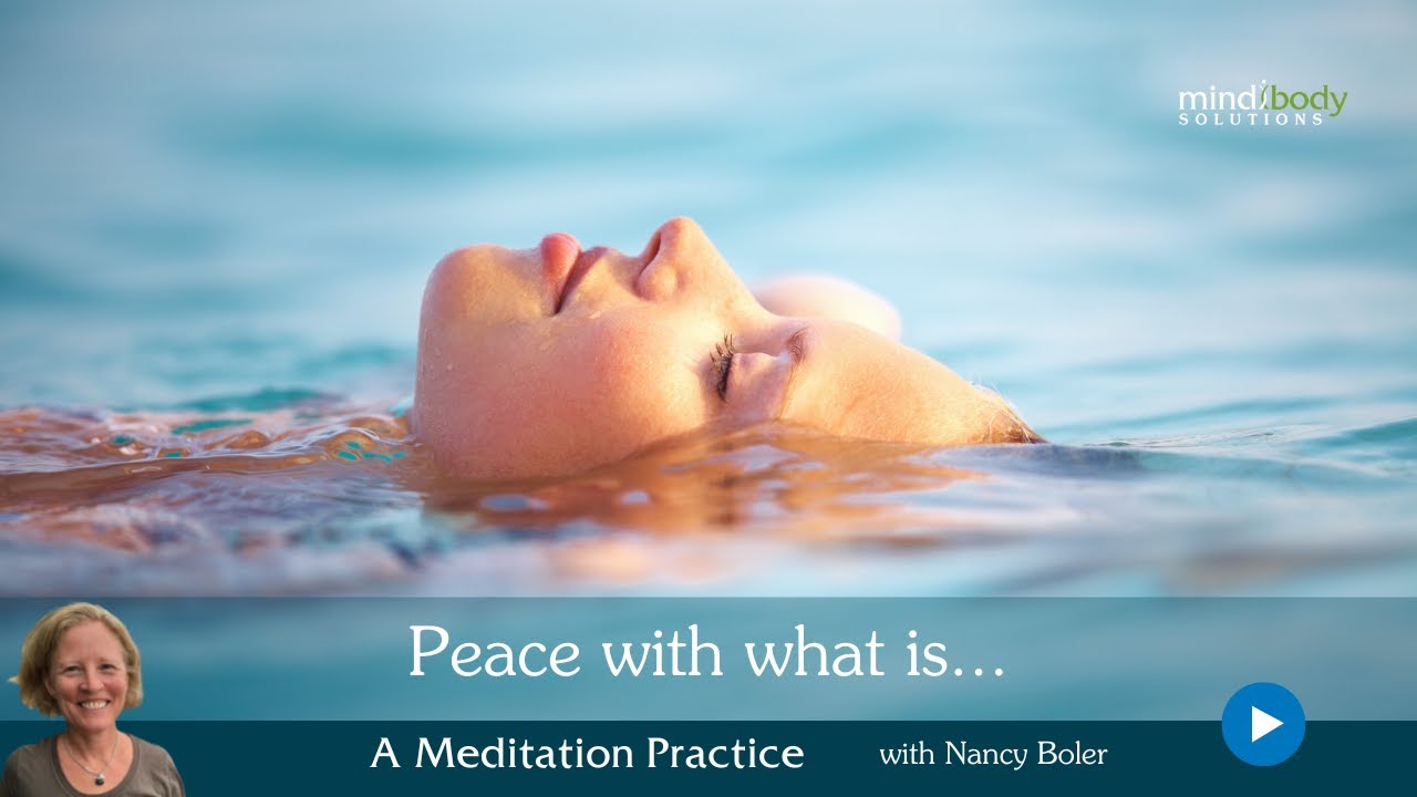 Peace With What Is Meditation With Nancy Boler 45 Minutes YouTube peace-with-what-is-meditation-with-nancy-boler-45-minutes-youtube