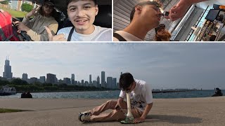 ANDYBLAZEIT & SMOKEYGOST420 COLLAB! | RACE TO NEW IE DROP! | TAKING BONG RIPS IN CHICAGO!