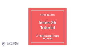 Series 86 Exam - Understanding Goodwill