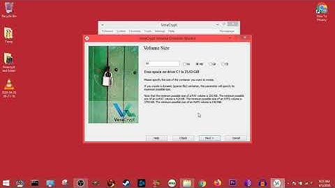 Learning Veracrypt Part 25, What size should your encryption volume be