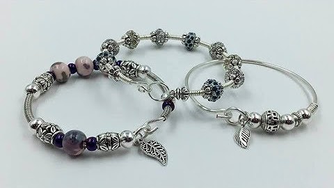 Beaded Wire Bangle Tutorial