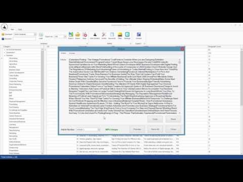 Wicked Article Creator 4.0 - Building Articles