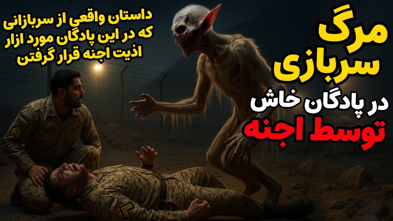 داستان ترسناک: مر*گ سربازی در پادگان منطقه ۰۸خاش توسط اجنه
