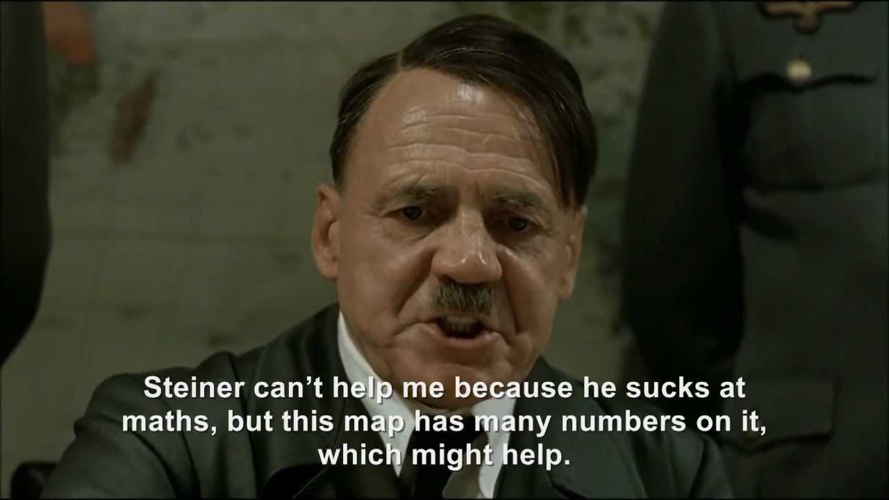 Hitler plans to find out what 1+1=