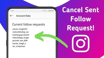 How To Cancel Sent Follow Requests On Instagram (2020) | How To View Sent Request On Instagram