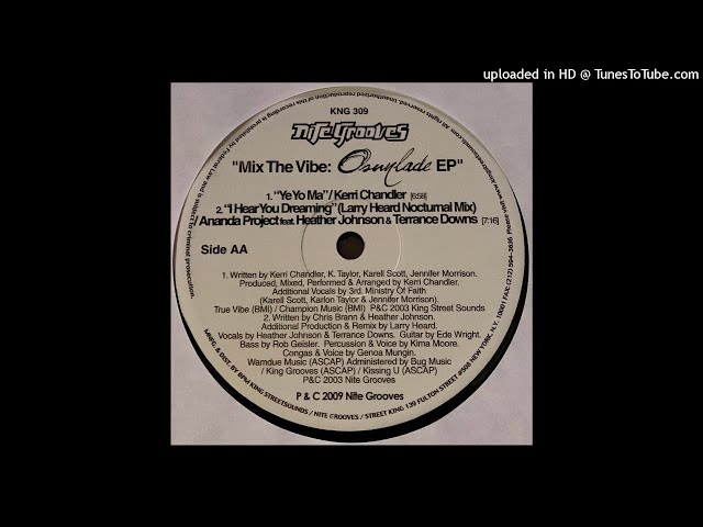 Kerri Chandler - Ye Yo Ma