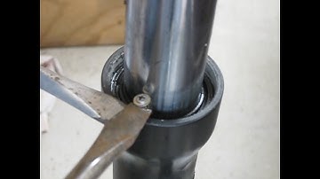 Easily replace motorcycle fork seal quickly without taking forks completely apart