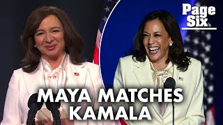 How ‘SNL’ recreated Kamala Harris’ white suit in under 90 minutes | Page Six Celebrity News