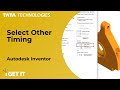 #19 Select Other Timing | Autodesk Inventor