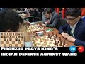 Firouzja - Wang Hao | Waiting for opponent to cross centre | King's indian defense