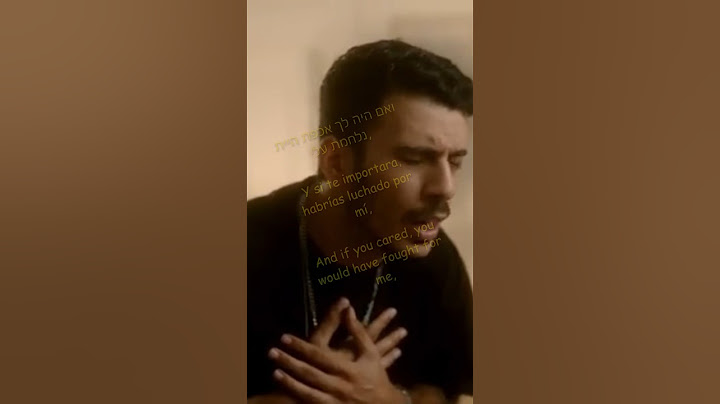 אבי אבורומי Avi Aburomi - קראתי לך בית Te llamé casa (By Tamar Yahalomy & Yonatan Kalimi)