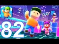 Stumble Guys - Gameplay Walkthrough Part 82 - Block Dash Remastered (iOS, Android)