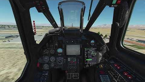 DCS World KA-50 StartUp, Repair and Landing