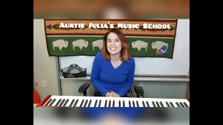 Auntie Julia's Music School - Lesson 2 - Intro to Alexander Technique