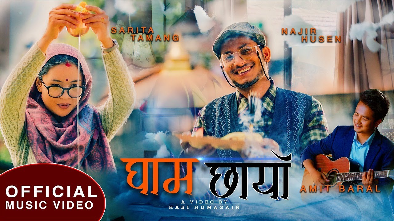 Ghamchaya  Amit baral  Najir husen feat Sarita tamang  Official  Romantic song 2021 II