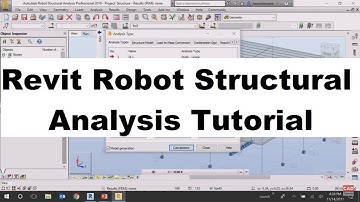 Revit Robot Structural Analysis Tutorial