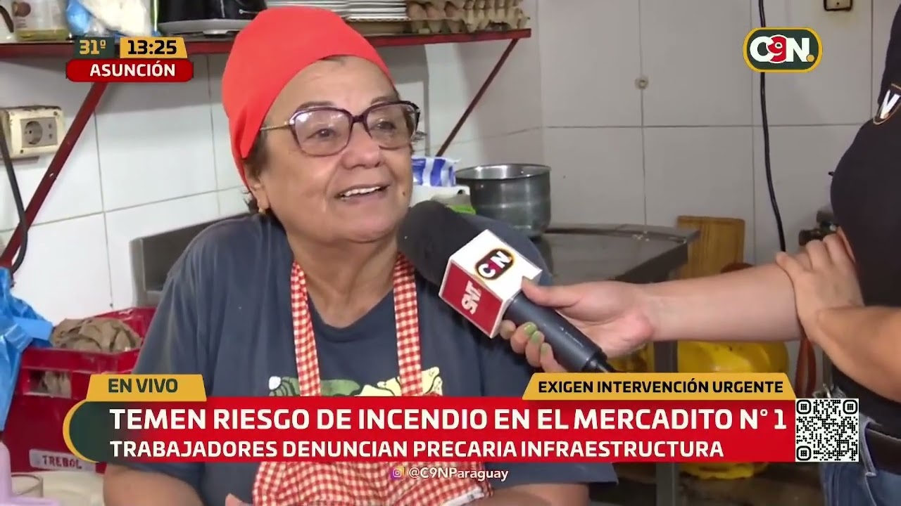 Temen riesgo de incendio en el Mercado