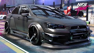 Mitsubishi Lancer X Dark build | NeedForSpeed HEAT