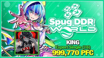 [DDR WORLD] KING (ESP-16) 999,770 PFC