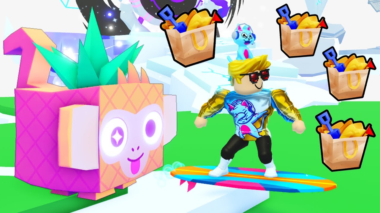 I Opened 99 SUMMER GIFTS In Pet Simulator 99 - YouTube