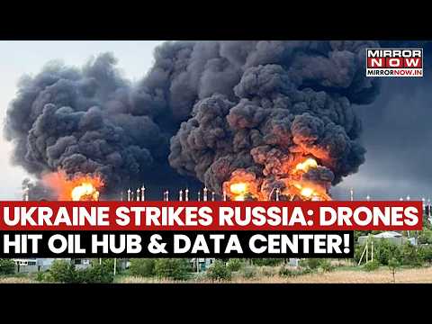 ST. PETERSBURG BLITZ: Ukrainian Drones Strike Russian Oil Terminal & Data Centers!