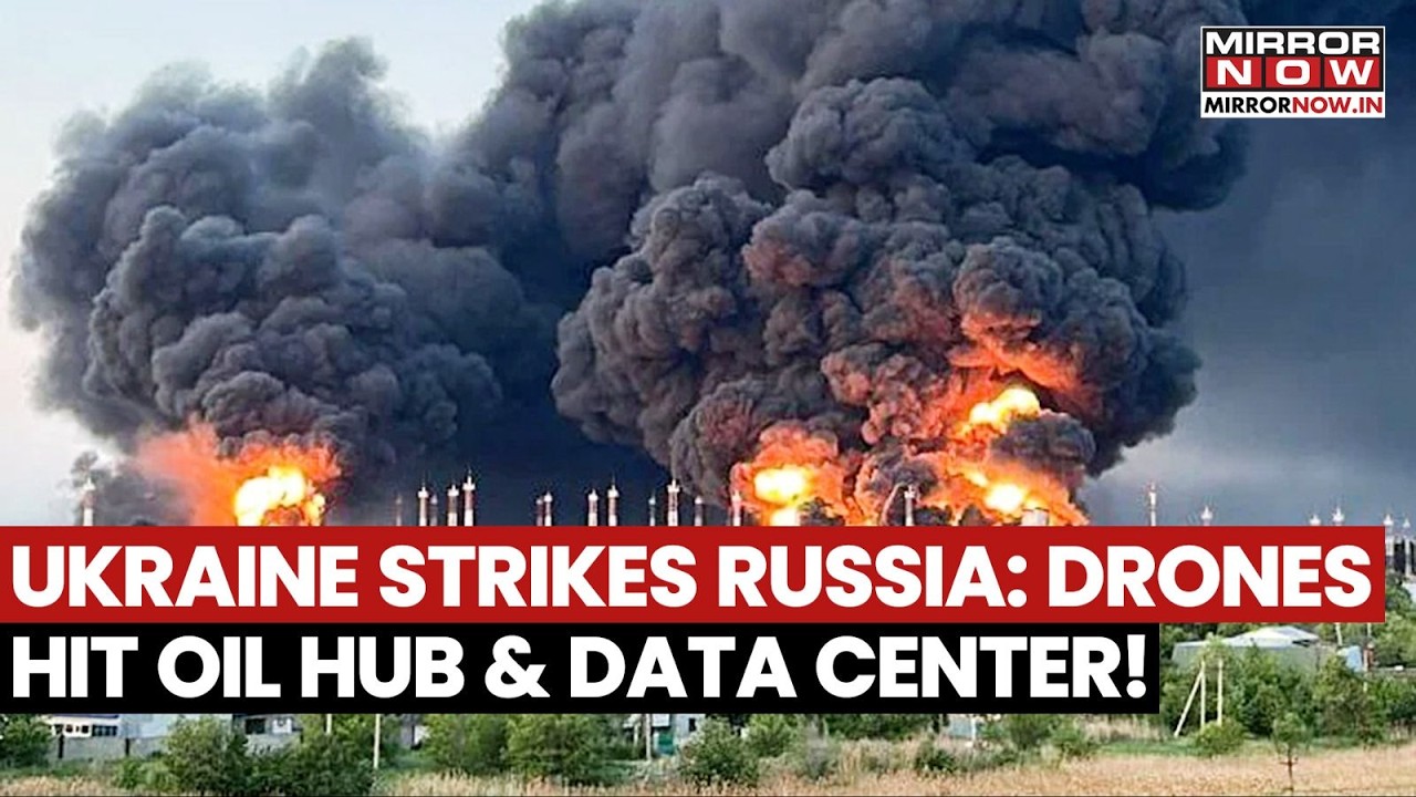 ST. PETERSBURG BLITZ: Ukrainian Drones Strike Russian Oil Terminal & Data Centers!