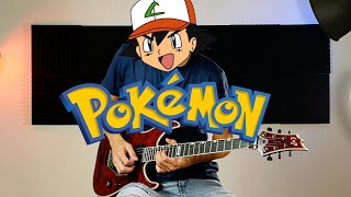 Pokémon Theme  Electric Rock Guitar Cover  JensJulius Tejlgaard