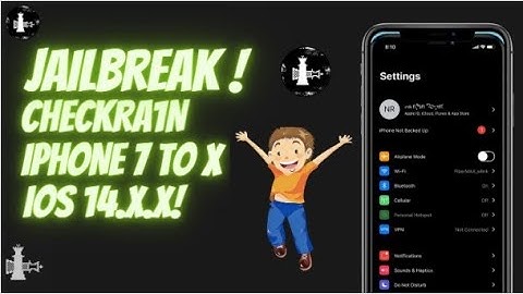 Iphone 7 To X Jailbreak IOS 14.0.1 Checkra1n Using MAC
