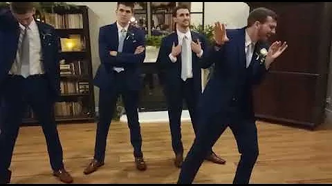 Mazza Bros Groomsmen Dance