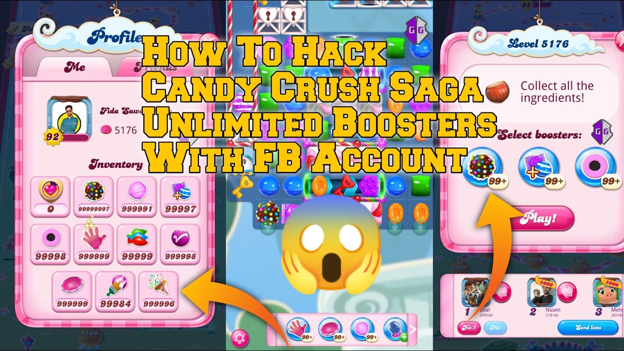 HOW TO GET UNLIMITED BOOSTERS IN Candy Crush Saga, ALL LEVELS