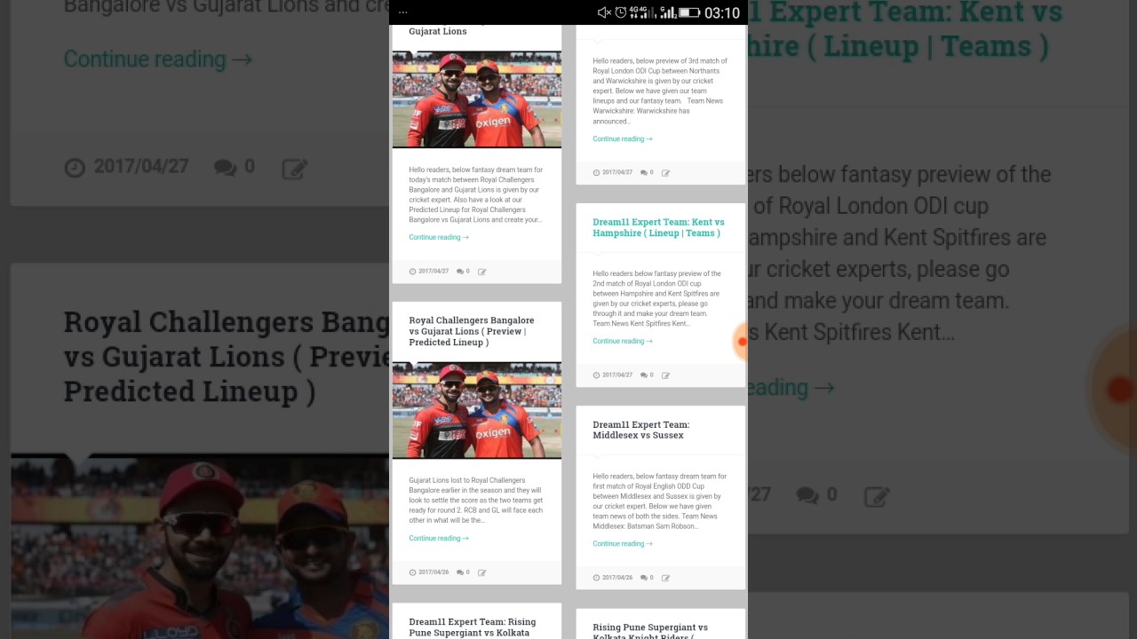 Dream11 Expert Team: Middlesex vs Sussex