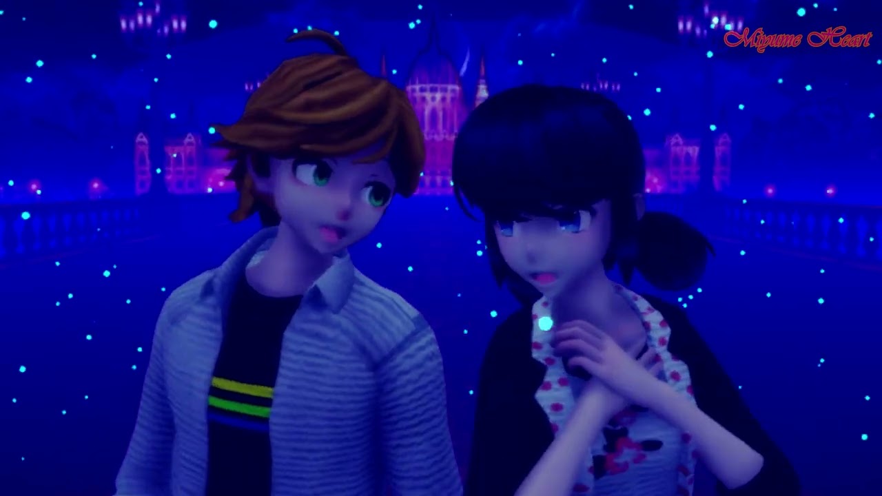 °MMD Miraculous Ladybug° Adrinette Closer