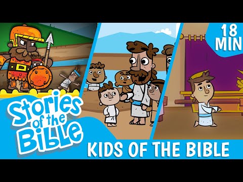 David and Goliath + More Kids of the Bible Stories | Stories of the Bible 1 YouTube video thumbnail