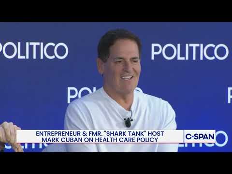 Q: "What was Kamala message on health care?" Mark Cuban: "Don't remember. Don't care." Episode cover