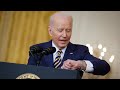 'This is what happens in homes': Joe Biden 'interviews himself' at press conference