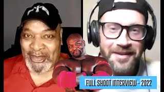 Ahmed Johnson 2022 Shoot Interview: Warzone Game, Wearing All Those Pads, IC Title Win, Big T, more