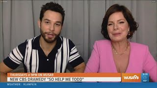 First look at 'So Help me Todd' with Marcia Gay Harden and Skylar Astin