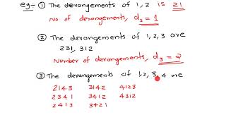 Derangements
