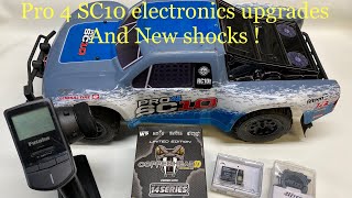 Team associated pro 4 Sc10 2021 castle creations Copperhead 10 limited edition
