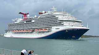 Carnival Vista Sail Away - Port Canaveral, FL - May 18th, 2024